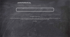 Desktop Screenshot of premierbankcard.org